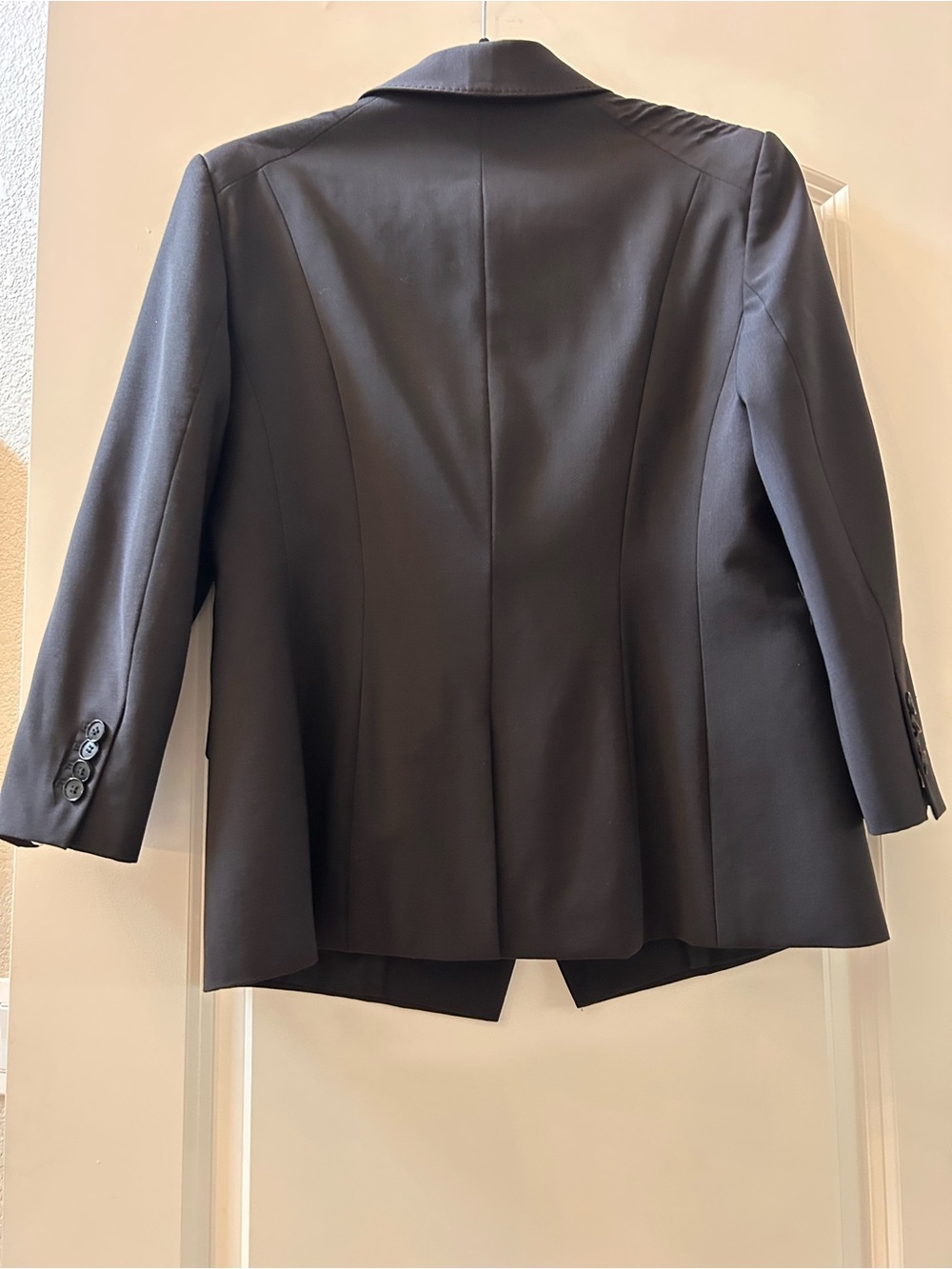 Ann Taylor Virgin Wool Blend Double Breasted Blazer Suit Jacket. Office. Classic - Picture 3 of 7